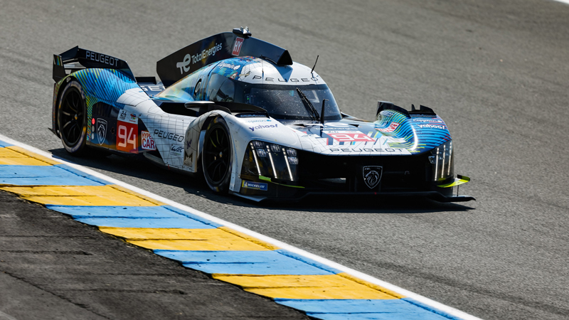 Πρώτοι γύροι στο Le Mans για την ομάδα Peugeot Total Energies!